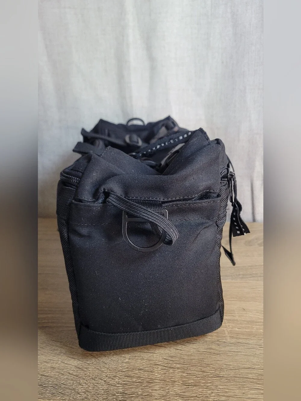 Black Vaude Road Box Duffel Bag Cycling Durable Travel & Gear Carry Saddle Bag